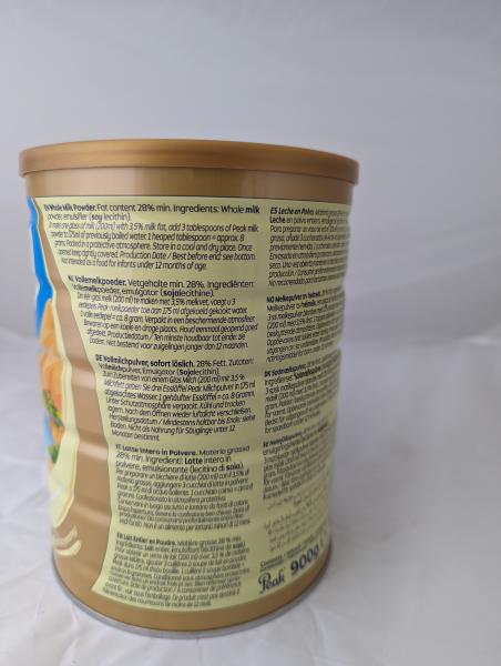 Peak Instant Milchpulver 900g Nettogewicht